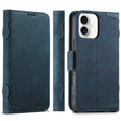 For iPhone 16 Plus SUTENI J07 Multifunctional Horizontal Flip Magsafe Leather Phone Case(Blue) - iPhone 16 Plus Cases by Suteni | Online Shopping South Africa | PMC TechLife | Buy Now Pay Later Mobicred