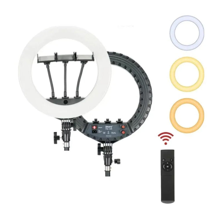 JMARY FM-14R Photography Light 14-inch Live Streaming Ring Light Photography LED Fill Light(US Plug) - free shipping - PMC Jewellery - Order now!