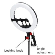 JMARY FM-14R Photography Light 14-inch Live Streaming Ring Light Photography LED Fill Light(US Plug)