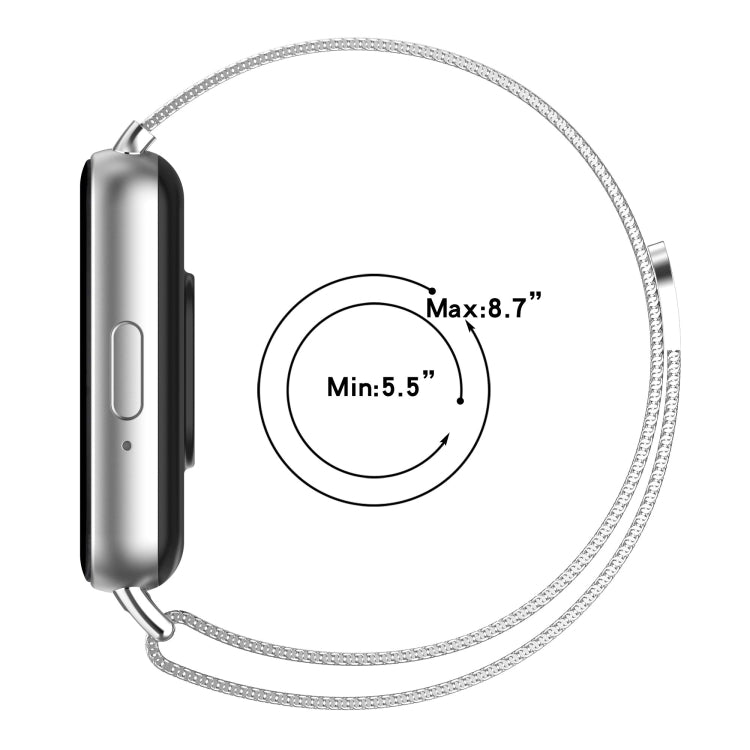 For Samsung Galaxy Fit 3 Milanese Metal Steel Mesh Watch Band(Gold) - Watch Bands by PMC TechLife | Online Shopping South Africa | PMC TechLife