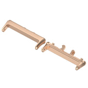 For Samsung Galaxy Fit 3 SM-R390 1 Pair Metal Watch Band Connector(Rose Gold)