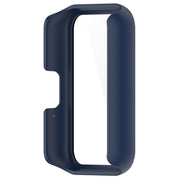 For Samsung Galaxy Fit 3 SM-R390 PC + Tempered Glass Film Integrated Watch Protective Case(Ink Blue)