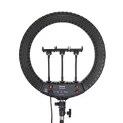 JMARY FM-18R LED Beauty Ring Light 18-inch Photography Live Streaming Fill Light(EU Plug)