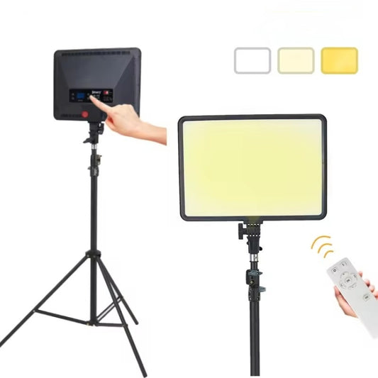 JMARY FM-17RS With Remote 17-inch Touch Control Dimmable LED Panel Light(US Plug) - free shipping - PMC Jewellery - Order now!