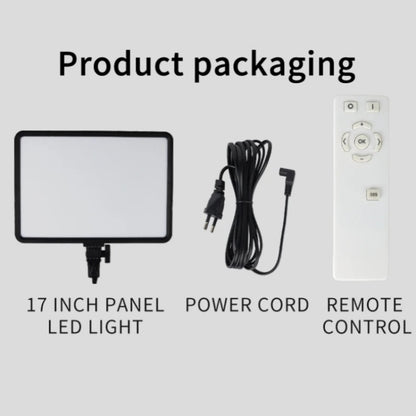 JMARY FM-17RS With Remote 17-inch Touch Control Dimmable LED Panel Light(US Plug) - free shipping - PMC Jewellery - Order now!