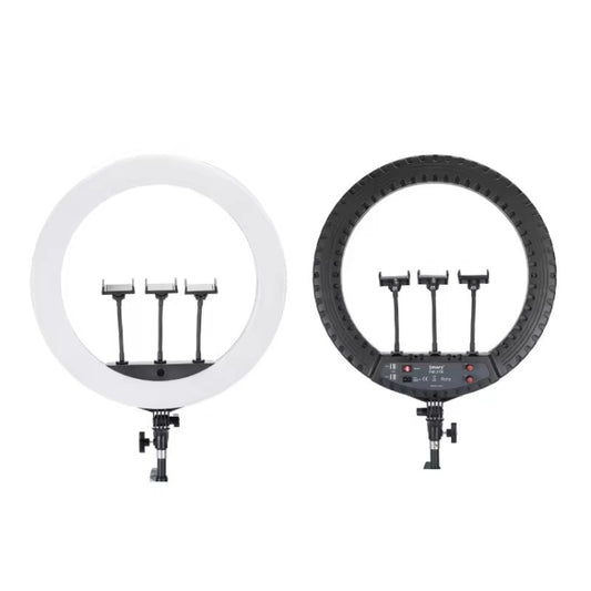 JMARY FM-21R With Remote Control Phone Clip 21-inch Dimmable LED Ring Light(EU Plug) - free shipping - PMC Jewellery - Order now!