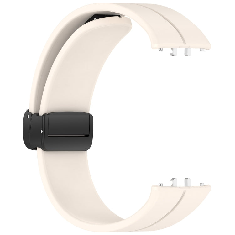 For Samsung Galaxy Fit 3 SM-R390 Magnetic Folding Buckle Silicone Watch Band(Starlight) - Watch Bands by PMC TechLife | Online Shopping South Africa | PMC TechLife