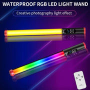 JMARY FM-128RGB Handheld LED Fill Light Outdoor Photography Light Water-resistant RGB Light Stick