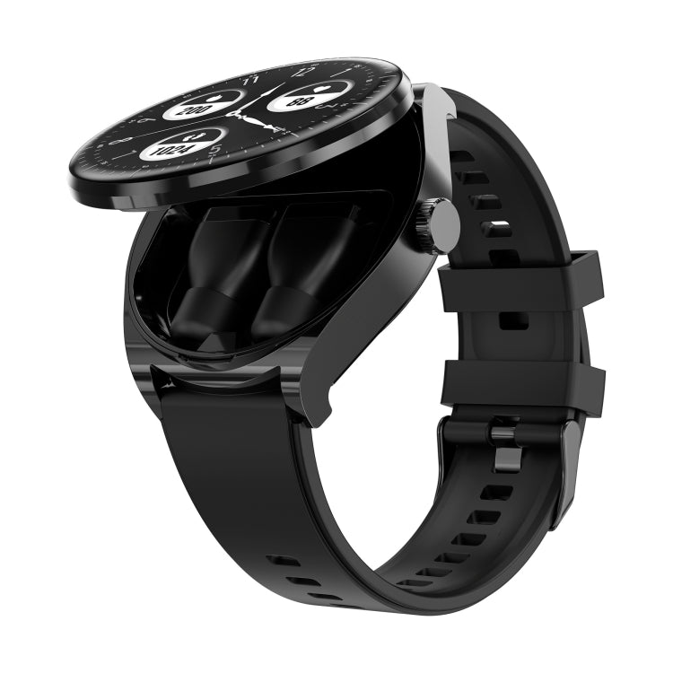 S9 1.53 inch Color Screen Smart Watch, Support Bluetooth Call / Heart Rate / Blood Pressure / Blood Oxygen Monitoring(Black)