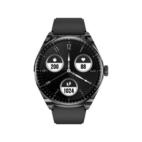 S9 1.53 inch Color Screen Smart Watch, Support Bluetooth Call / Heart Rate / Blood Pressure / Blood Oxygen Monitoring(Black)