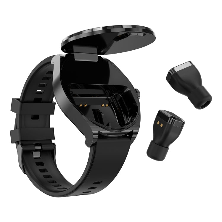 S9 1.53 inch Color Screen Smart Watch, Support Bluetooth Call / Heart Rate / Blood Pressure / Blood Oxygen Monitoring(Black)