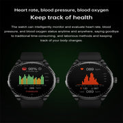 S9 1.53 inch Color Screen Smart Watch, Support Bluetooth Call / Heart Rate / Blood Pressure / Blood Oxygen Monitoring(Black)