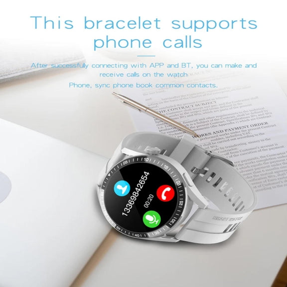 GT3 1.32 inch Color Screen Smart Watch, Support Bluetooth Call / Heart Rate / Blood Pressure / Blood Oxygen Monitoring(Black)