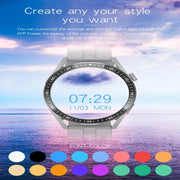 GT3 1.32 inch Color Screen Smart Watch, Support Bluetooth Call / Heart Rate / Blood Pressure / Blood Oxygen Monitoring(Black)