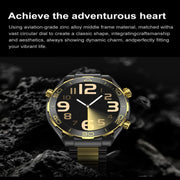 Z91 Pro Max 1.52 inch Color Screen Smart Watch,Support Bluetooth Call / Heart Rate / Blood Pressure / Blood Oxygen Monitoring(Gold)