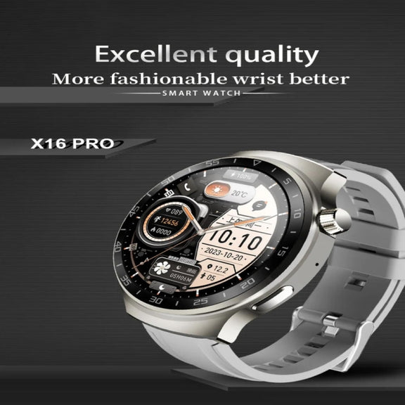X16pro 1.53 inch Color Screen Smart Watch, Support Bluetooth Call / Heart Rate / Blood Pressure / Blood Oxygen Monitoring(Black)