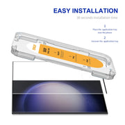 For Samsung Galaxy S23 Ultra 5G ENKAY Easy Install Hot Bending Side Glue Tempered Glass Film