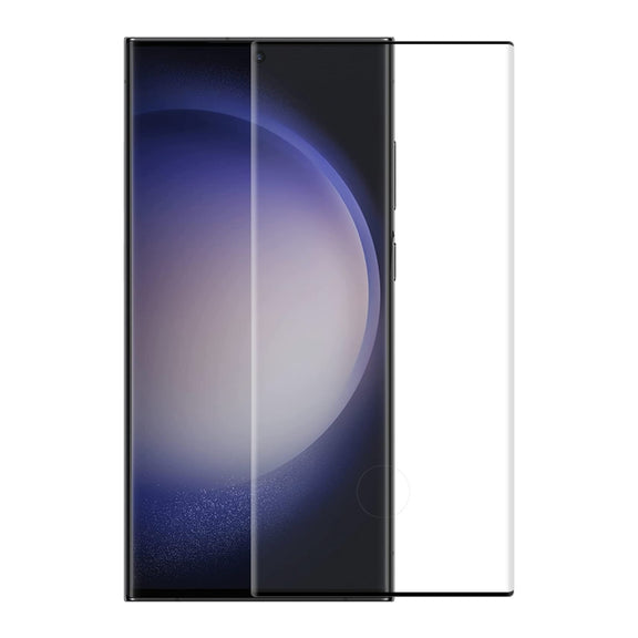 For Samsung Galaxy S23 Ultra 5G ENKAY Easy Install Hot Bending Side Glue Tempered Glass Film