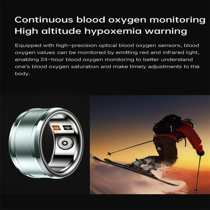 R3 SIZE 18 Smart Ring, Support Heart Rate / Blood Oxygen / Sleep Monitoring(Purple) - free shipping - PMC Jewellery - Order now!