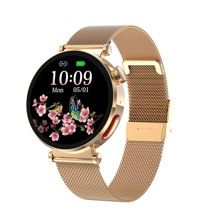 ET490 1.27 inch Color Screen Smart Watch Steel Strap, Support Bluetooth Call / ECG(Gold) - Smart Watches by PMC TechLife | Online Shopping South Africa | PMC TechLife