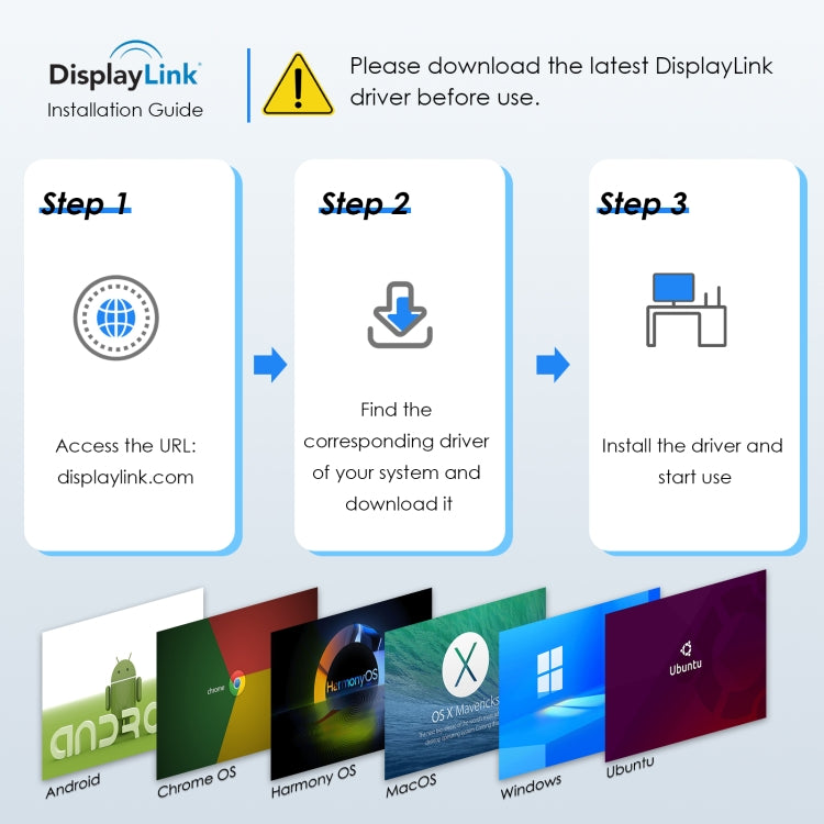 WAVLINK WL-UG69DH2 Dual Monitor USB+Type-C to Dual 4K HD DisplayPort Adapter Splitter(Silver) - free shipping - PMC Jewellery - Order now!