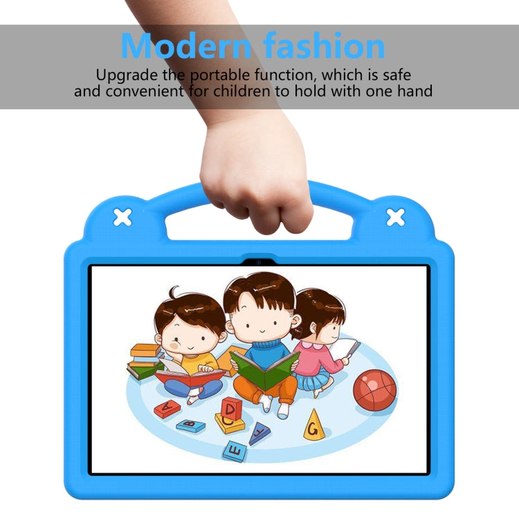 For T-Iobile REVVL Tab 10.36 2023 Handle Kickstand Children EVA Shockproof Tablet Case(Sky Blue)