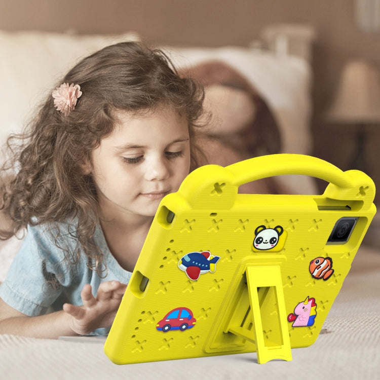 For T-Iobile REVVL Tab 10.36 2023 Handle Kickstand Children EVA Shockproof Tablet Case(Yellow) - Others by PMC TechLife | Online Shopping South Africa | PMC TechLife | Buy Now Pay Later Mobicred