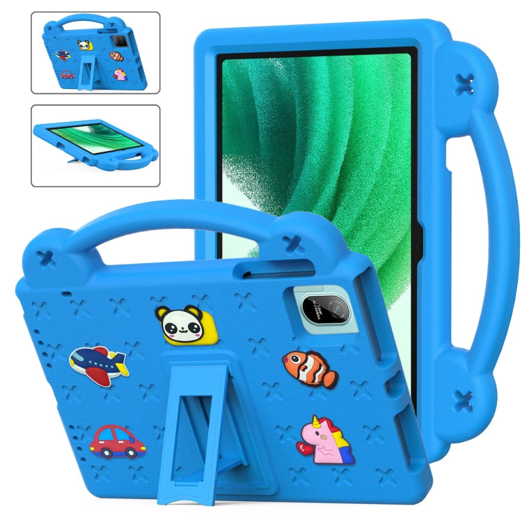 For Blackview Oscal Pad 15 2023 10.36/Tab 11 Handle Kickstand Children EVA Shockproof Tablet Case(Sky Blue) - free shipping - PMC TechLife - Order now!