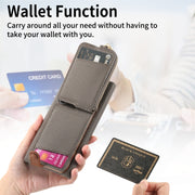 For Samsung Galaxy S24 Ultra 5G Litchi Leather Oil Edge Ring Zipper Wallet Back Phone Case(Grey)