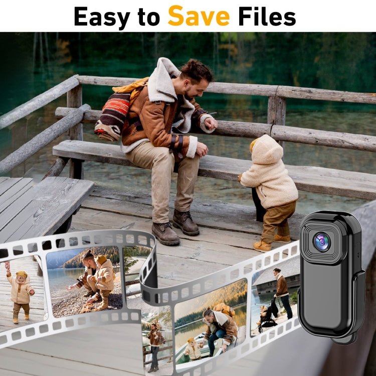 L11 Action Cam Sport DV Video Recording Pocket Camera 0.96 inch 1080P Mini Camera(Black)