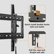 NB DF80-T Angle Adjustable Television Holder Universal 65-90 inch TV Wall Mount Bracket