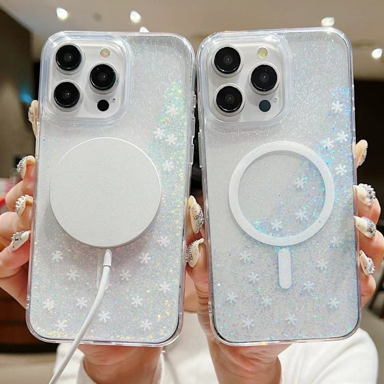 For iPhone  11 Explosive Flash Gradient MagSafe TPU Phone Case(Cold Pink) - iPhone 11 Cases by PMC TechLife | Online Shopping South Africa | PMC TechLife