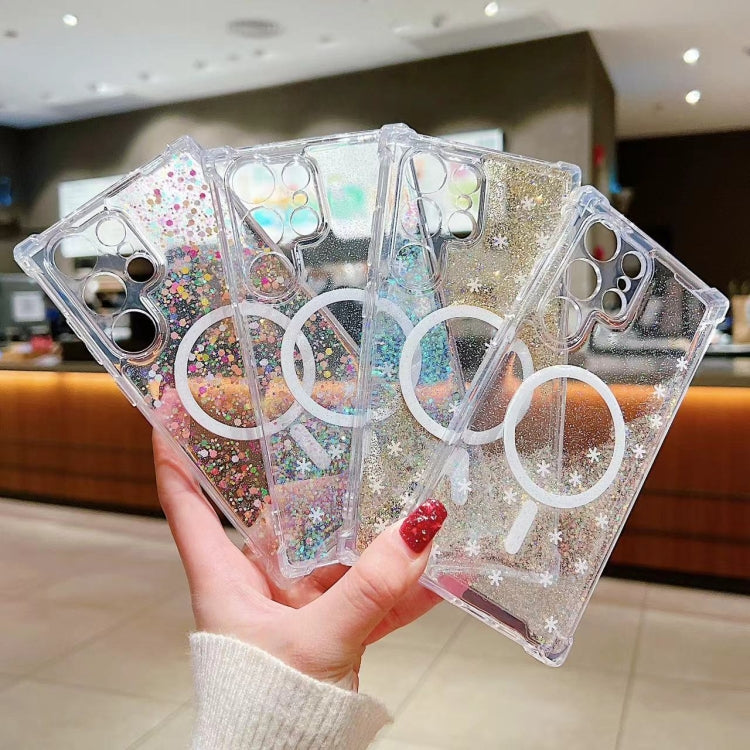 For Samsung Galaxy S23 5G Explosive Flash Gradient MagSafe TPU Phone Case(Colour) - Galaxy S23 5G Cases by PMC TechLife | Online Shopping South Africa | PMC TechLife