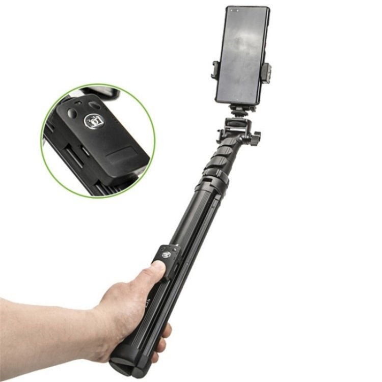 YUNTENG VCT-91666 Bluetooth Selfie Stick Camera Phone Holder Extendable Tripod Stand - Tripods by YUNTENG | Online Shopping South Africa | PMC TechLife | Buy Now Pay Later Mobicred