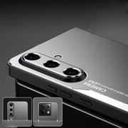 For Samsung Galaxy S24+ 5G Blade Series TPU Hybrid Metal Phone Case(Red)