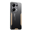 For Xiaomi Redmi Note 13 Pro 4G Blade Series TPU Hybrid Metal Phone Case(Gold) - Note 13 Pro Cases by PMC TechLife | Online Shopping South Africa | PMC TechLife