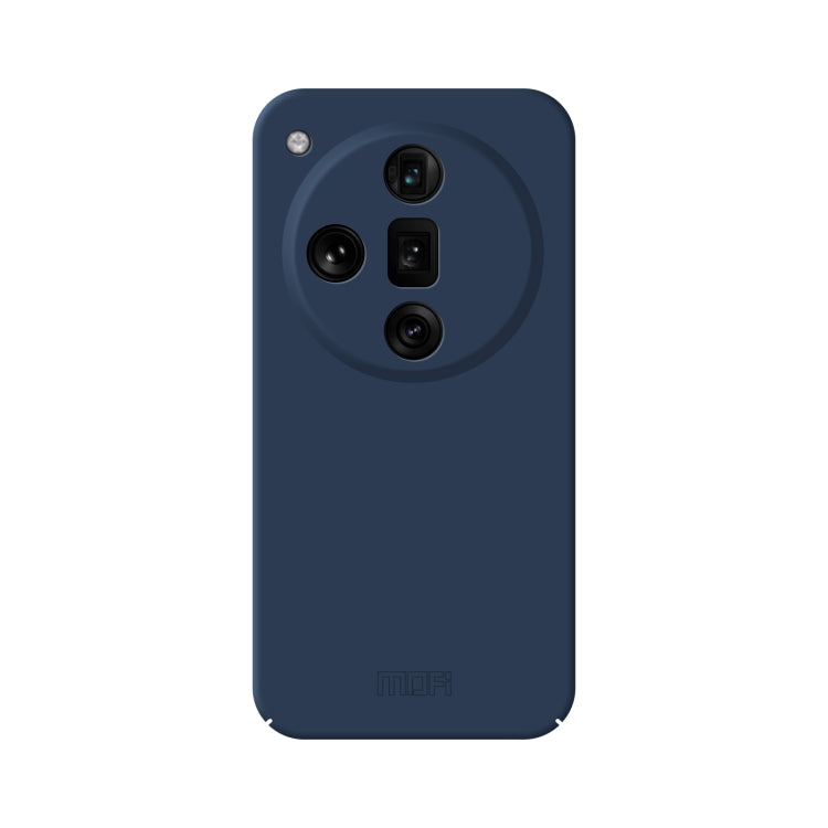 For OPPO Find X7 Ultra MOFI Qin Series Skin Feel All-inclusive PC Phone Case(Blue) - Find X7 Ultra Cases by MOFI | Online Shopping South Africa | PMC TechLife