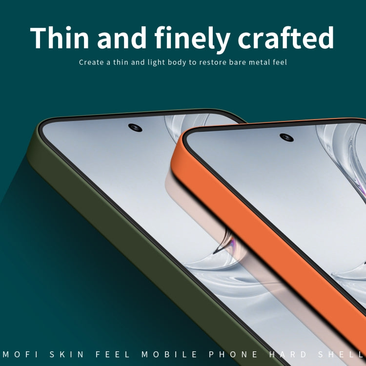 For OPPO K12 / OnePlus Nord CE4 MOFI Qin Series Skin Feel All-inclusive PC Phone Case(Black) - free shipping - PMC TechLife - Order now!