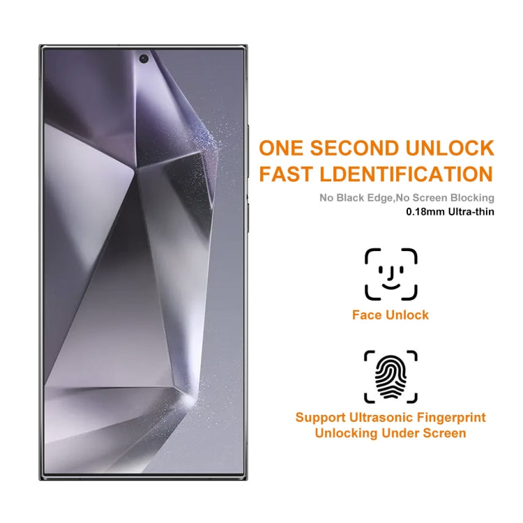 For Samsung Galaxy S24 Ultra 5G ENKAY Easy Install 0.18mm High Alumina Silicon Full Glass Film, Support Ultrasonic Unlock - Galaxy S24 Ultra 5G Tempered Glass by ENKAY | Online Shopping South Africa | PMC TechLife | Buy Now Pay Later Mobicred