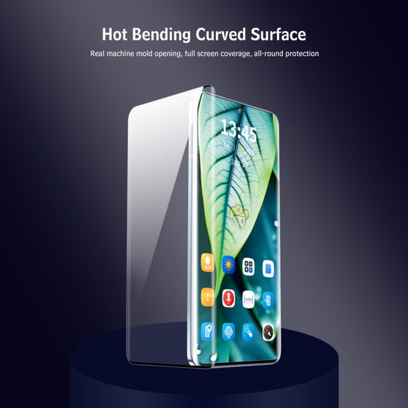 For Realme 12 Pro / 12 Pro+ ENKAY Easy Install Hot Bending Full Coverage Side Glue Tempered Glass Film