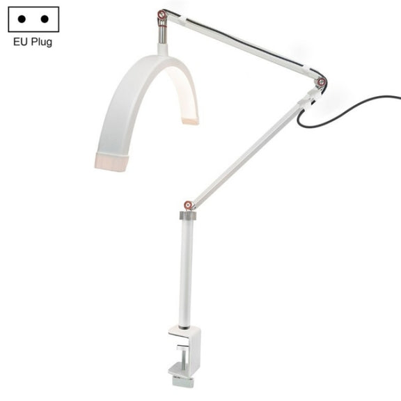 HD-M3X For Eyelash Extensions / Tattoo / Nail Art Lighting Lamp 16 inch Clip-on Half Moon Desk Lamp(EU Plug)