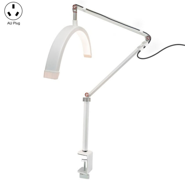 HD-M3X For Eyelash Extensions / Tattoo / Nail Art Lighting Lamp 16 inch Clip-on Half Moon Desk Lamp(AU Plug)