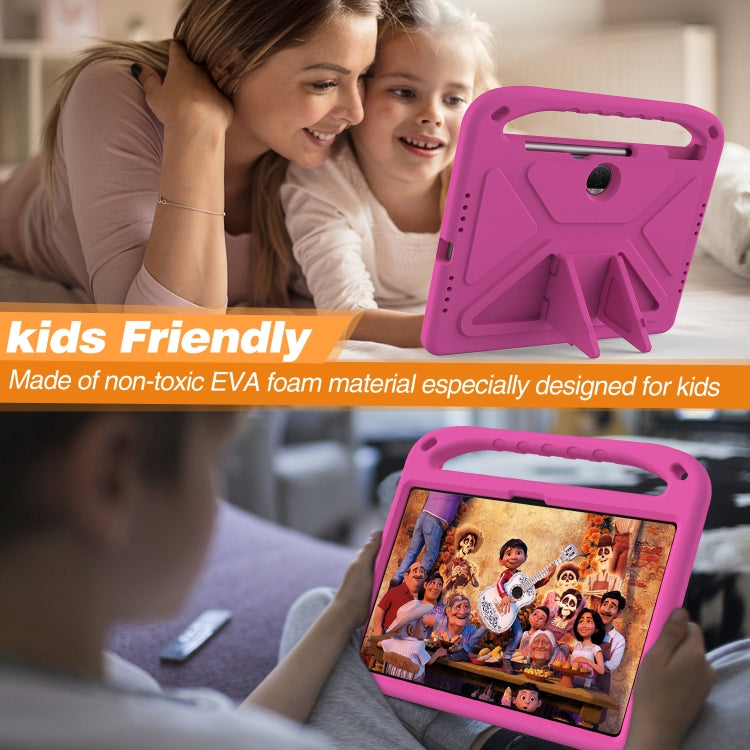 For Honor Pad 9 12.1 Handle EVA Shockproof Tablet Case with Holder(Rose Red) - free shipping - PMC TechLife - Order now!