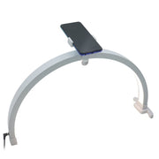 M12X Foldable LED Half Moon Lamp Touch Control Nail Art Lamp, Length: 56cm(UK Plug)