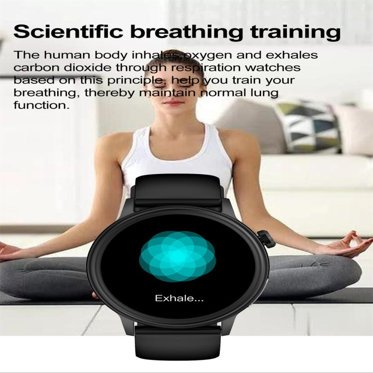 ET470 1.39 inch Color Screen Smart Watch Silicone Strap, Support Bluetooth Call / ECG(Pink)