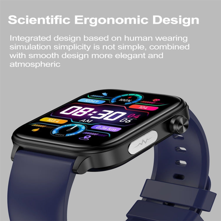 ET570 1.96 inch Color Screen Smart Watch Silicone Strap, Support Bluetooth Call / ECG(Beige) - Smart Watches by PMC TechLife | Online Shopping South Africa | PMC TechLife