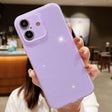 For iPhone 16 Plus Jelly Glitter Solid Color TPU Phone Case(Purple) - iPhone 16 Plus Cases by PMC TechLife | Online Shopping South Africa | PMC TechLife | Buy Now Pay Later Mobicred