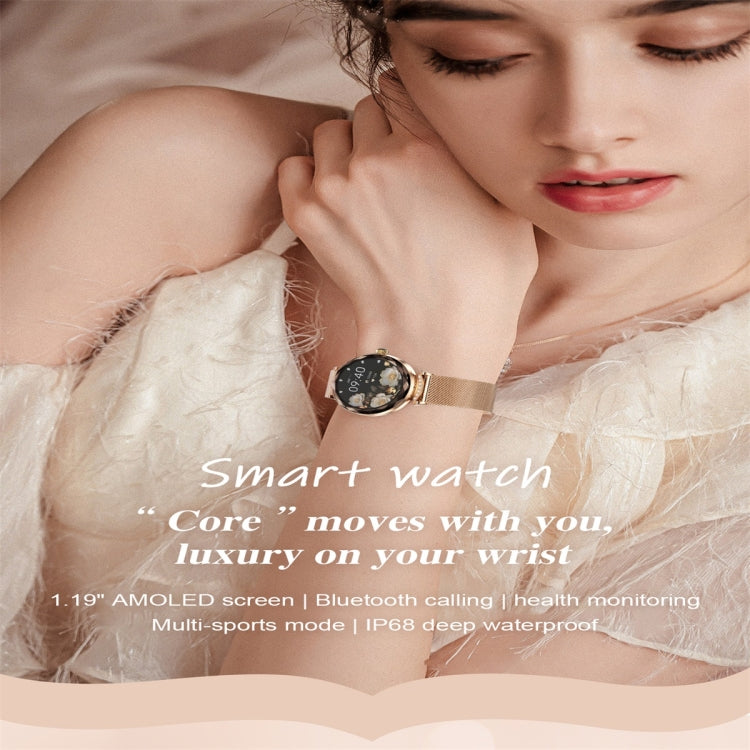 NX7 Pro 1.19 inch Color Screen Smart Watch, Support Heart Rate / Blood Pressure / Blood Oxygen Monitoring(Gold) - Smart Watches by PMC TechLife | Online Shopping South Africa | PMC TechLife | Buy Now Pay Later Mobicred