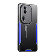 For OPPO Reno11 Pro Global Blade Series TPU Hybrid Metal Phone Case(Blue) - Reno11 Pro Cases by PMC TechLife | Online Shopping South Africa | PMC TechLife | Buy Now Pay Later Mobicred