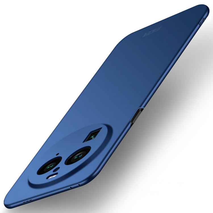 For OPPO Find X6 Pro MOFI Micro-Frosted PC Ultra-thin Hard Phone Case(Blue) - OPPO Cases by MOFI | Online Shopping South Africa | PMC TechLife